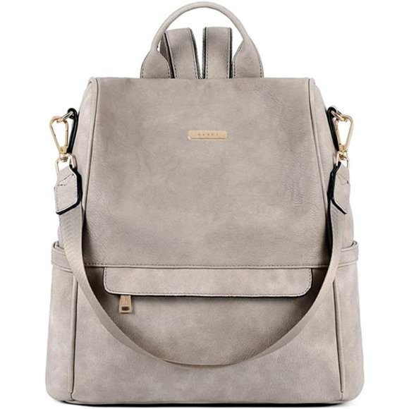 Handbags - Womens Backpack Purse Fashion Large Shoulder Designer Bag For Women Travel